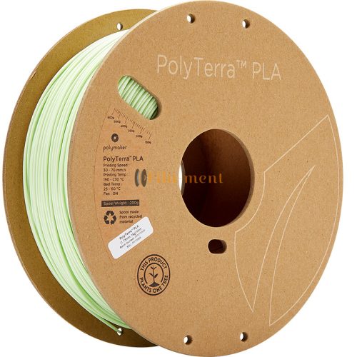 Polymaker PolyTerra  PLA 1.75 mm  1kg  Menta zöld